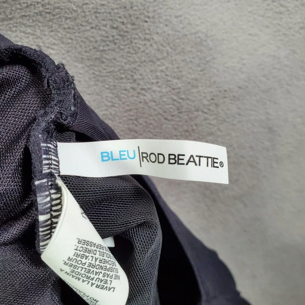 Bleu by Rod Beattie Swimsuit Womens 16W Black Molded Cup One Piece Beach NEW‎